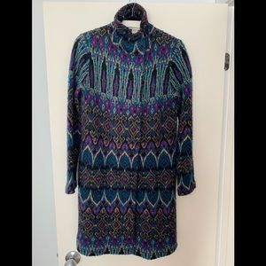 DVF wool cardi/coat